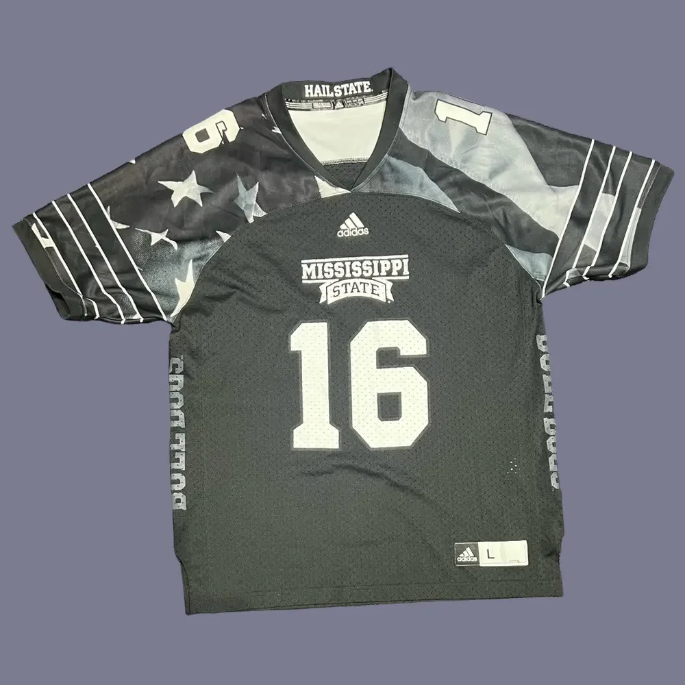 Mississippi State Bulldogs Military Appreciation Adidas Football Jersey